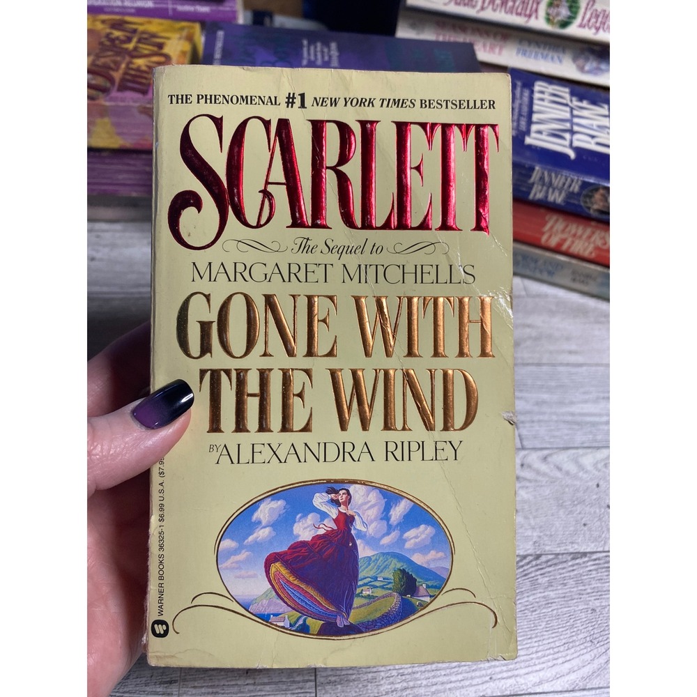 Scarlett The Sequel to Margaret Mitchells Gone With the Wind Paperback Book 1992